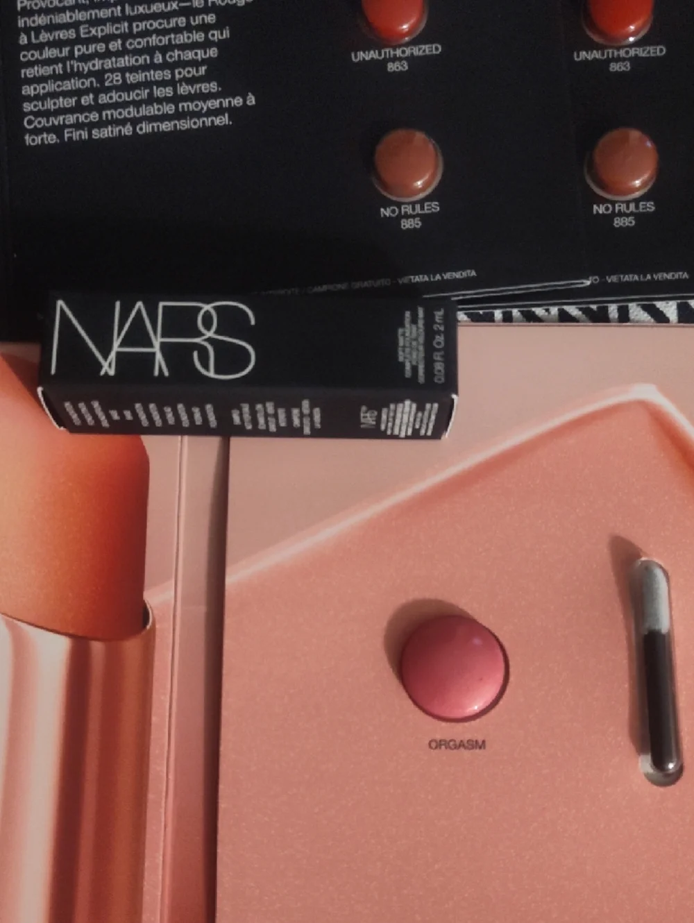 5 For $25 NARS Mini Fountain/ Lipstick Sample Bundle - Picture 4 of 7